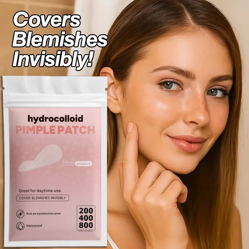 Hydrocolloid Pimple Patches — Clear Skin Overnight