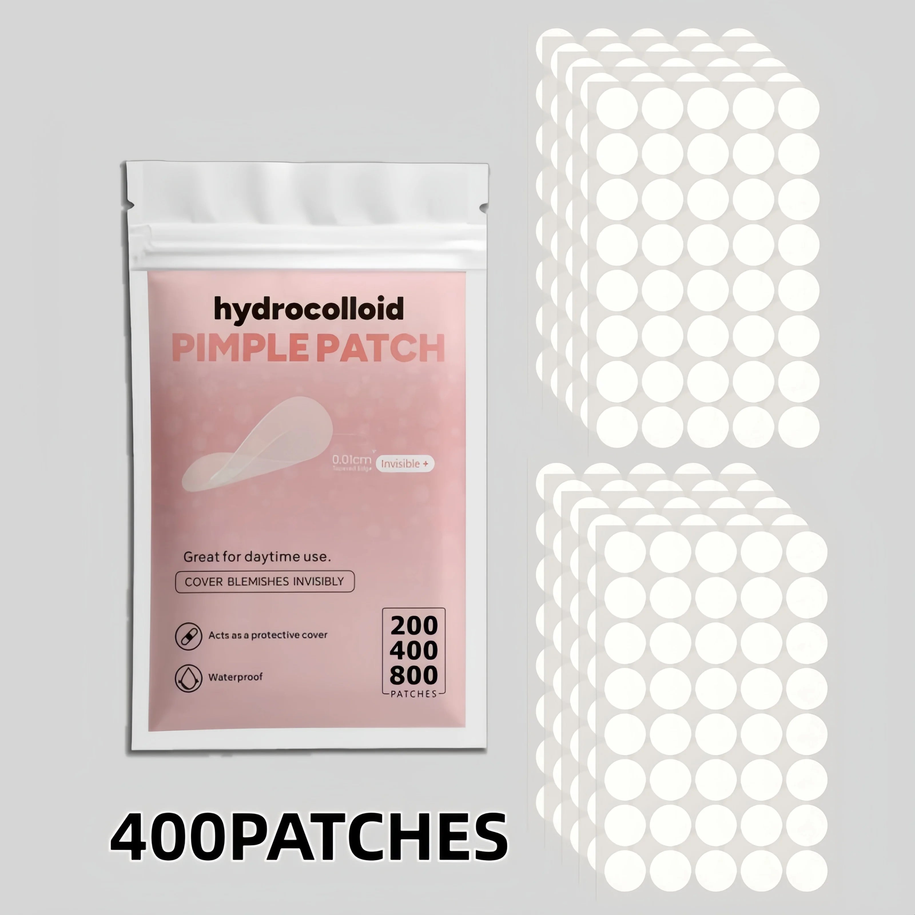 Hydrocolloid Pimple Patches — Clear Skin Overnight