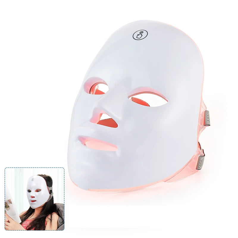 7 Colors LED Face Mask — Red Light Therapy