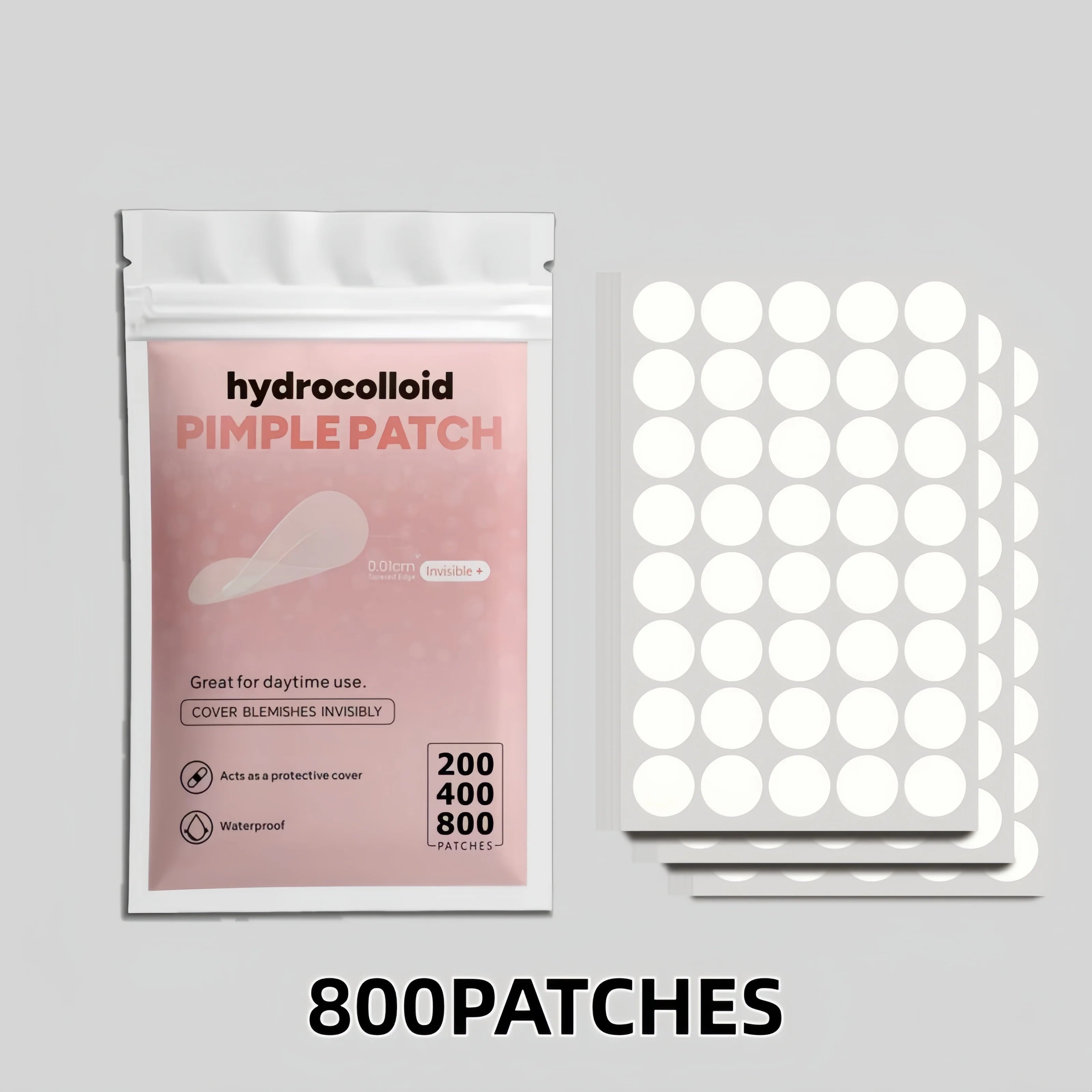Hydrocolloid Pimple Patches — Clear Skin Overnight