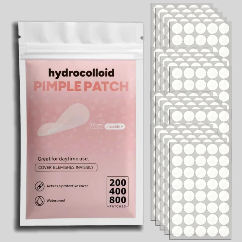 Hydrocolloid Pimple Patches — Clear Skin Overnight