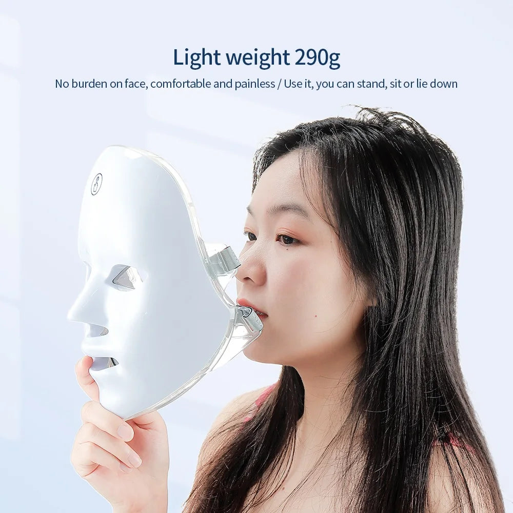 7 Colors LED Face Mask — Red Light Therapy